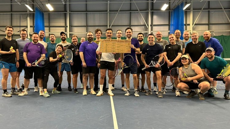 Weegie Whackers LGBTQ+ tennis club celebrate birthday after bumper first year