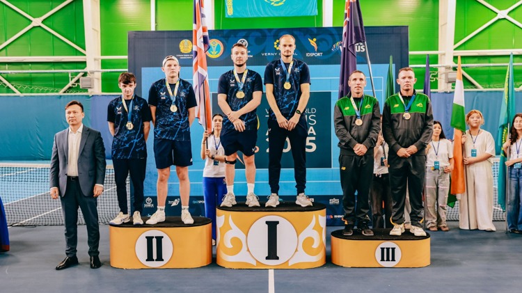 Dominic Iannotti makes history as three Scots win medals at Virtus World Tennis Championships