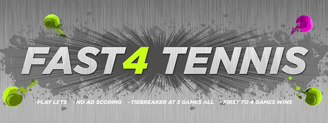Fast 4 tennis poster