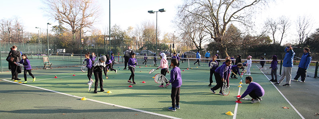 Grassroot Tennis Community park court