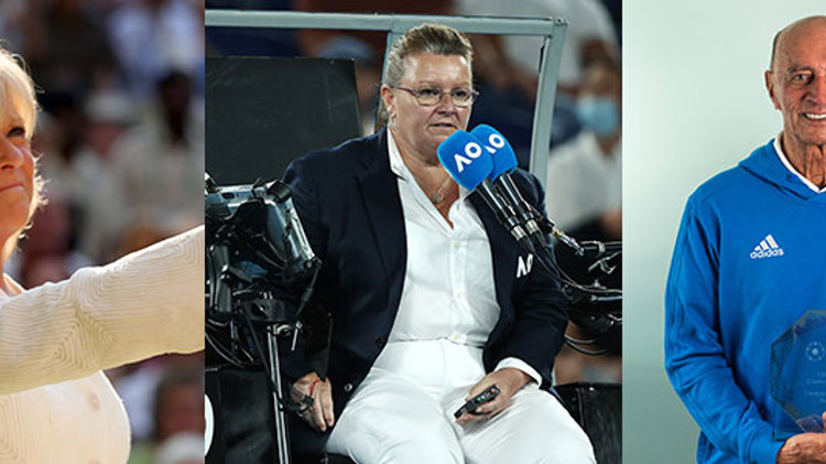 Alison Hughes, Bash Kara and Sue Barker