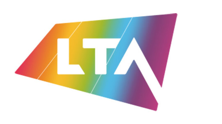 Rainbow pride LTA logo