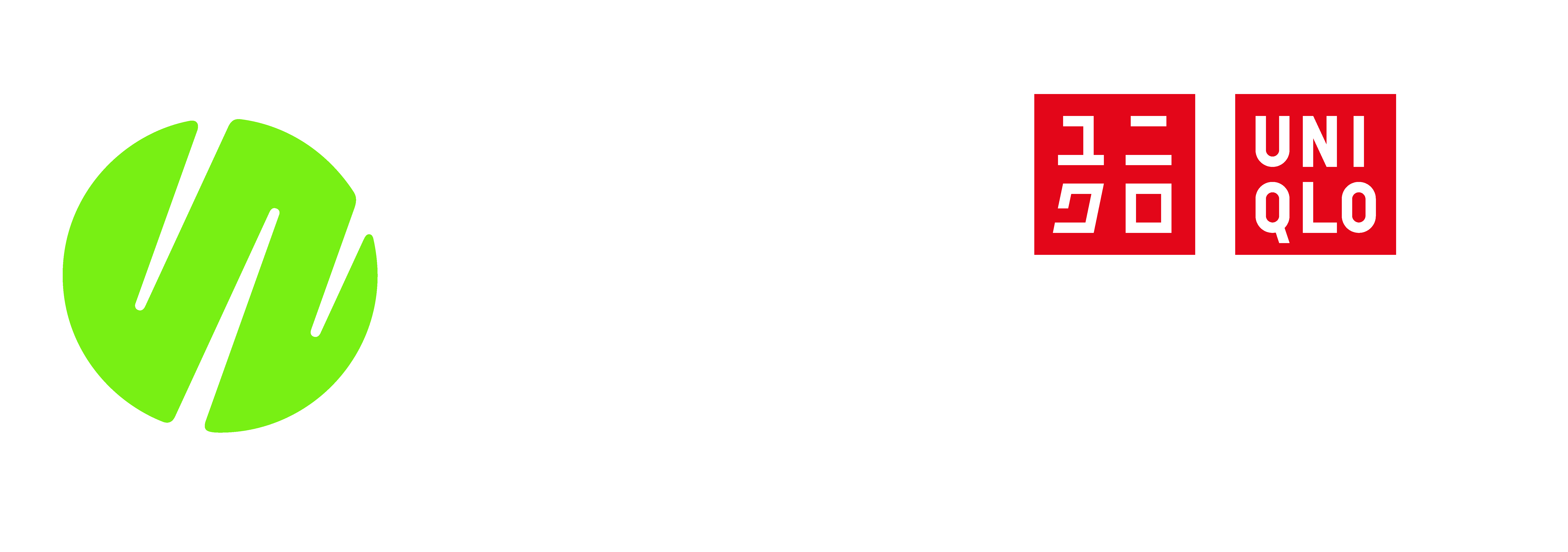 Uniqlo WTT logo in white