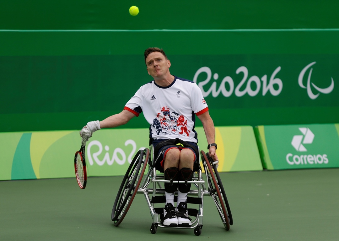Jamie Burdekin at the Rio 2016 Paralympics