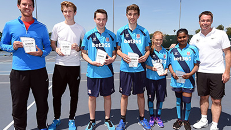 Participants of the National PL4S Tennis Competition