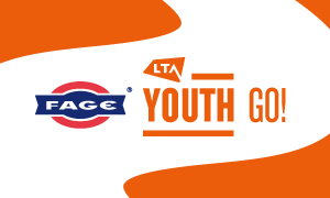 FAGE LTA Youth Go! logo