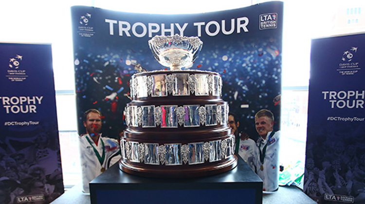 2016 Davis Cup trophy
