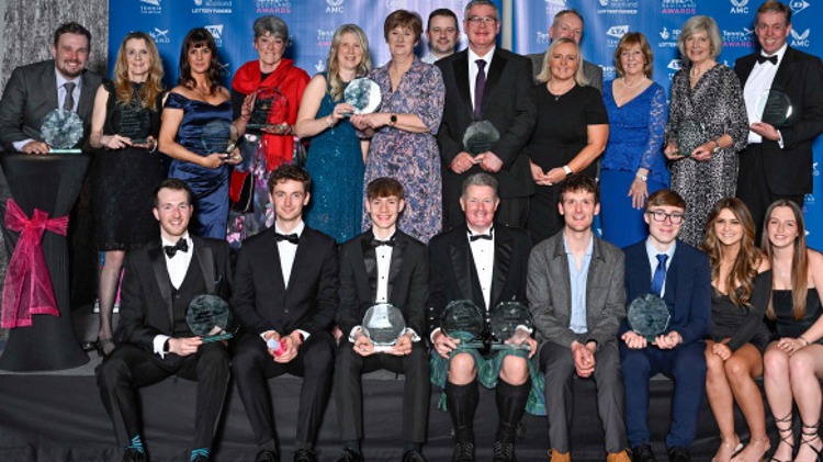 Shortlists revealed for Tennis Scotland Awards 2025