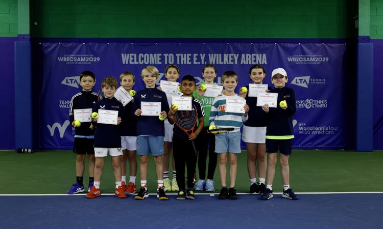 Mini Wrexham Open makes welcome return ahead of city's World Tennis Tour event next month
