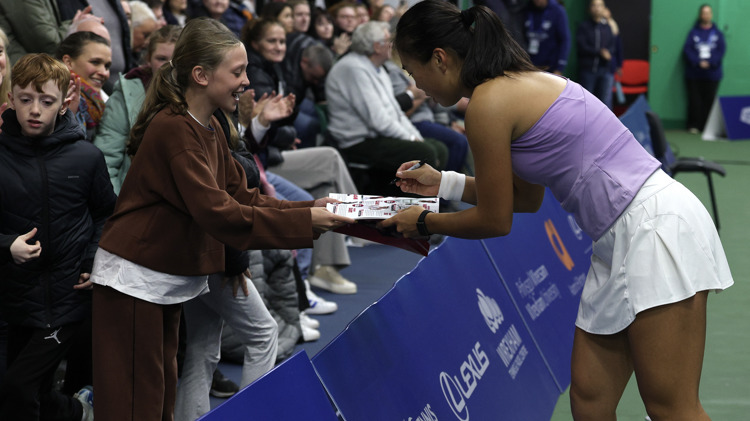 Tickets now on sale for October’s Lexus Wrexham Open as world class tennis returns to North Wales