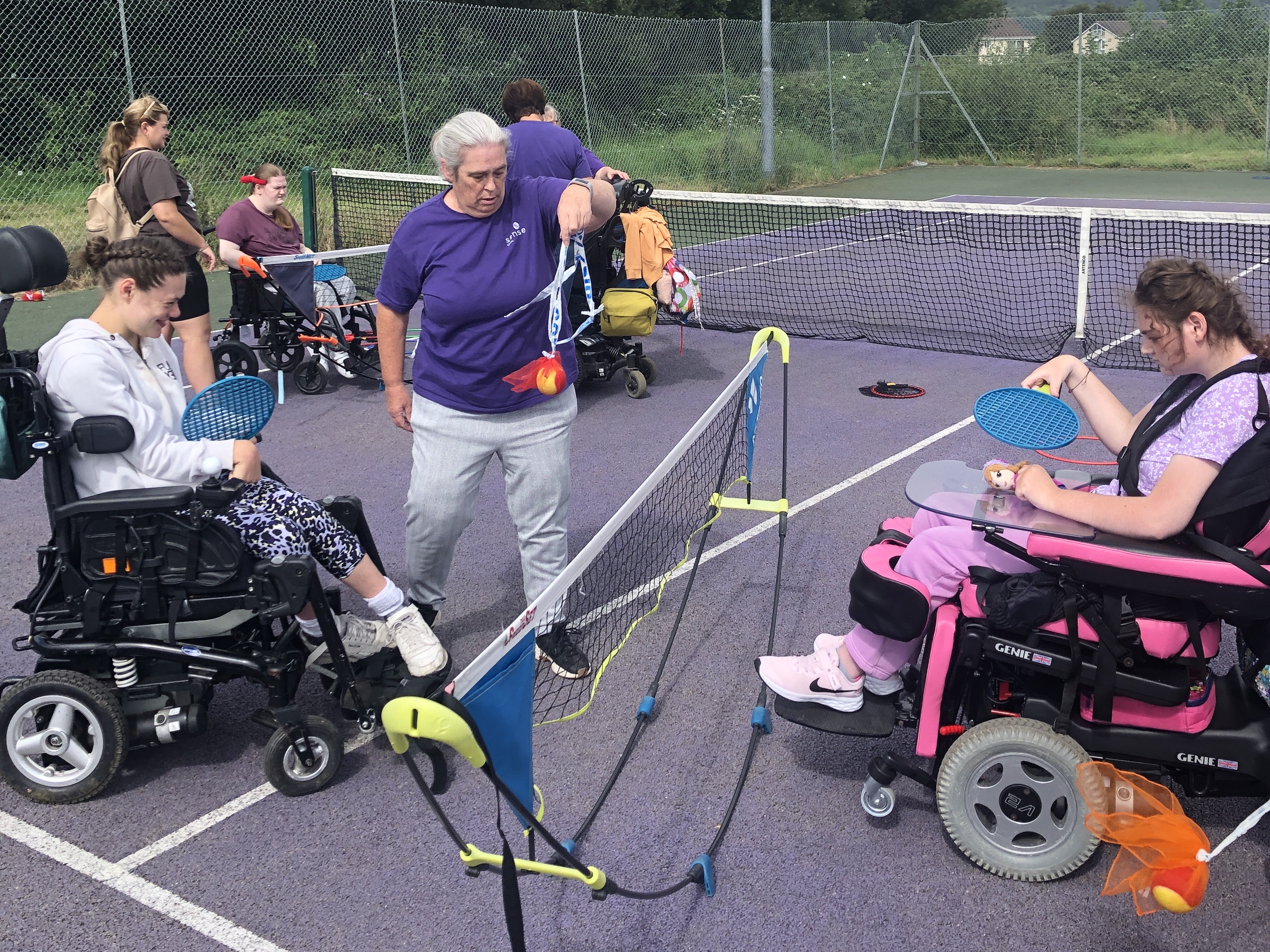 Caerphilly Tennis Club and SENSE Cymru Serve Up Inclusive Opportunities Through Open Court Partnership