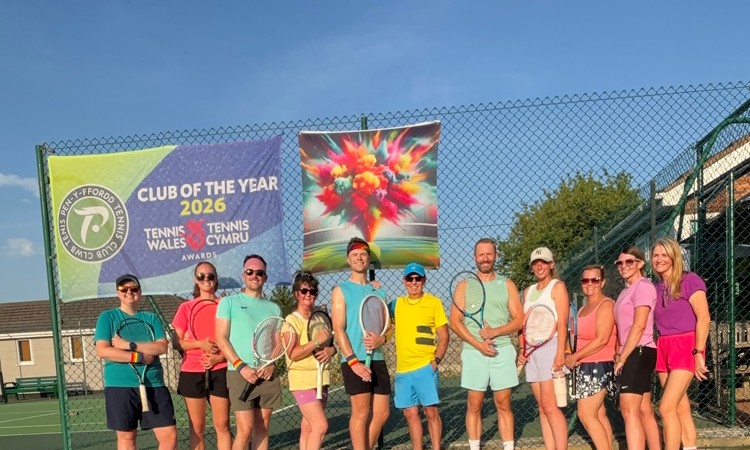 Pen-y-Ffordd Tennis Club Serves Up Pride Celebration