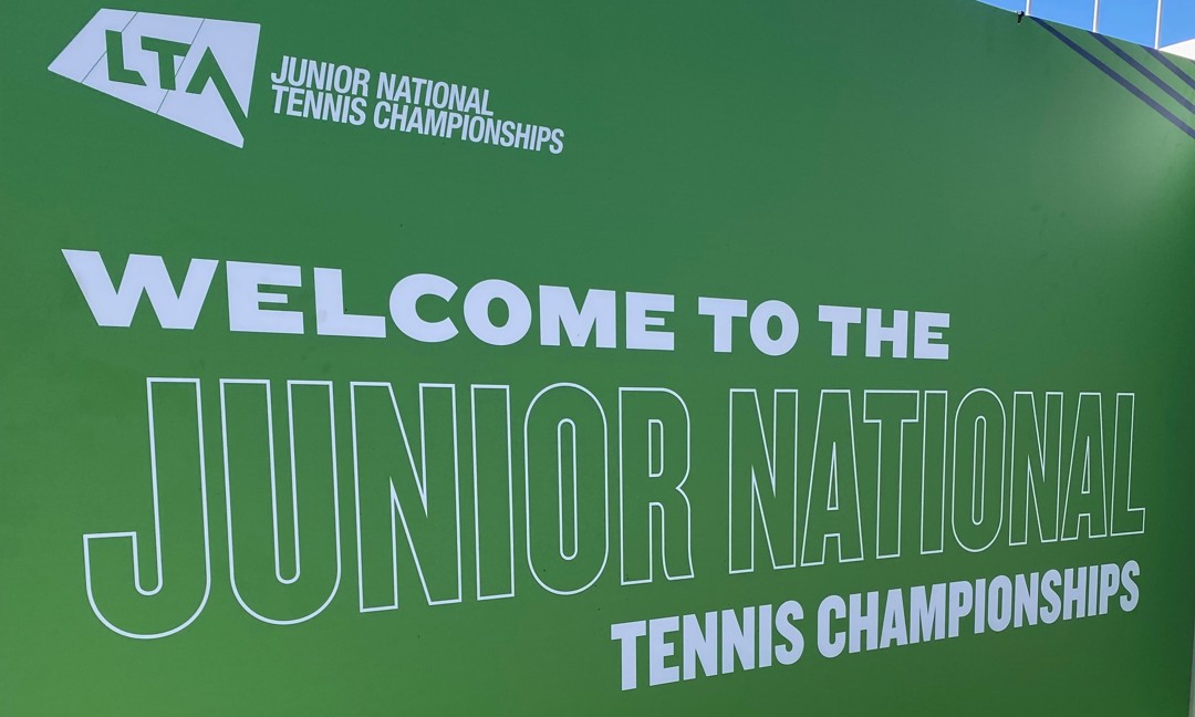 Junior National Championships welcome sign