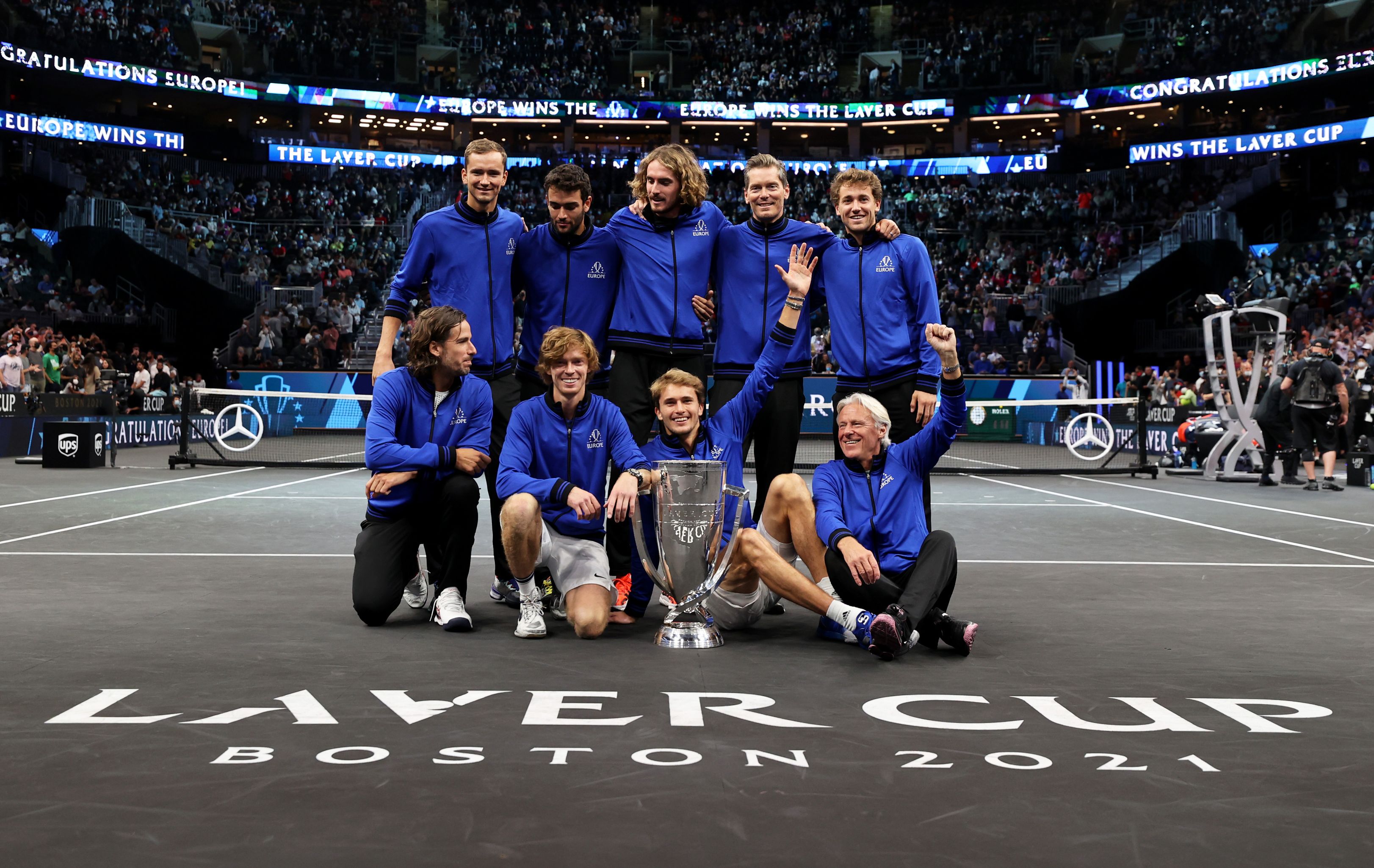 2021 Team Europe champions at the Laver Cup