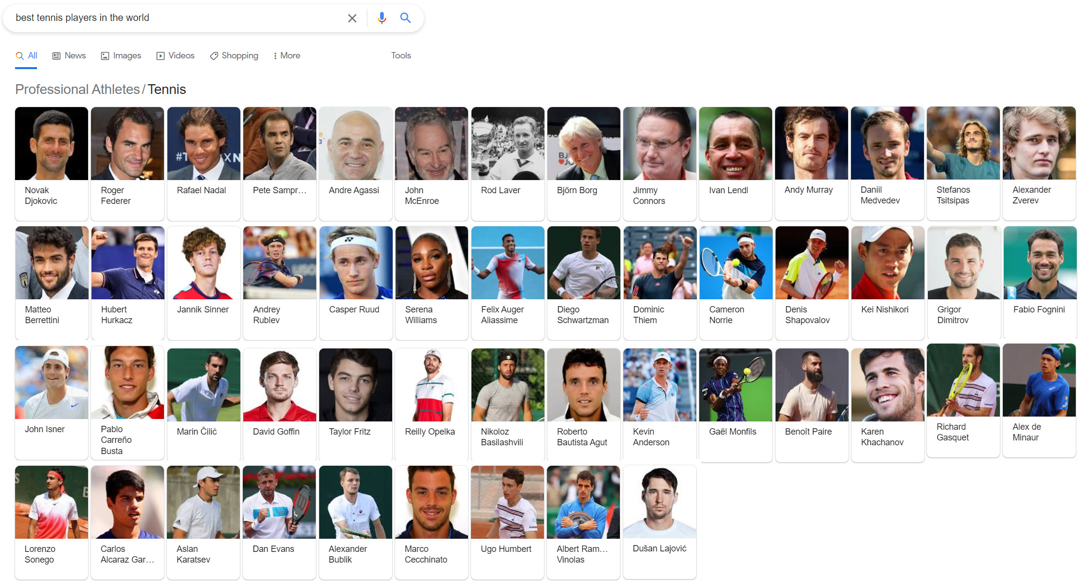 LTA leads call for removal of search bias as part of drive for increased visibility of women’s sport