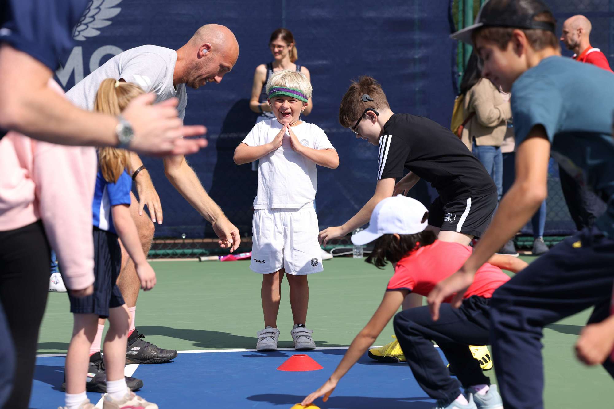 Kids getting involved in the youth session at the Deaf Nationals Festival 2022