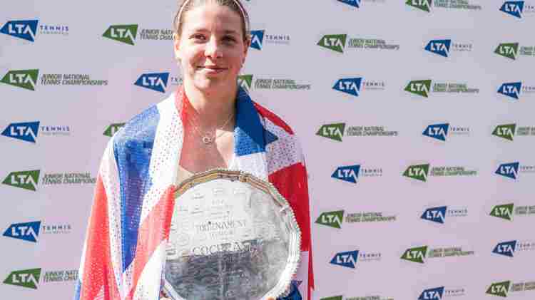 Hannah Klugman and Benjamin Gusic-Wan  win LTA 16U Junior National Championships