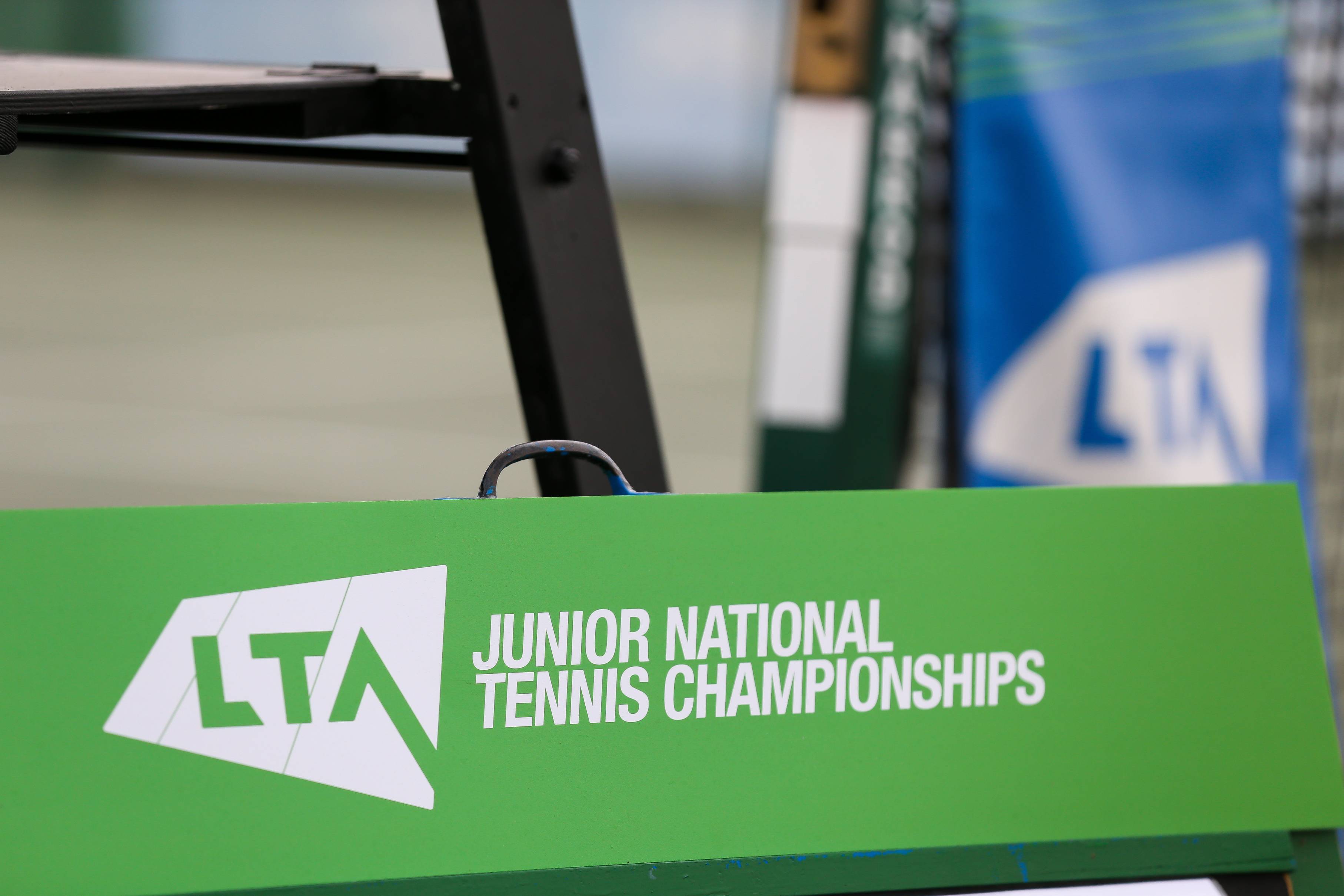 Junior National Championships sign