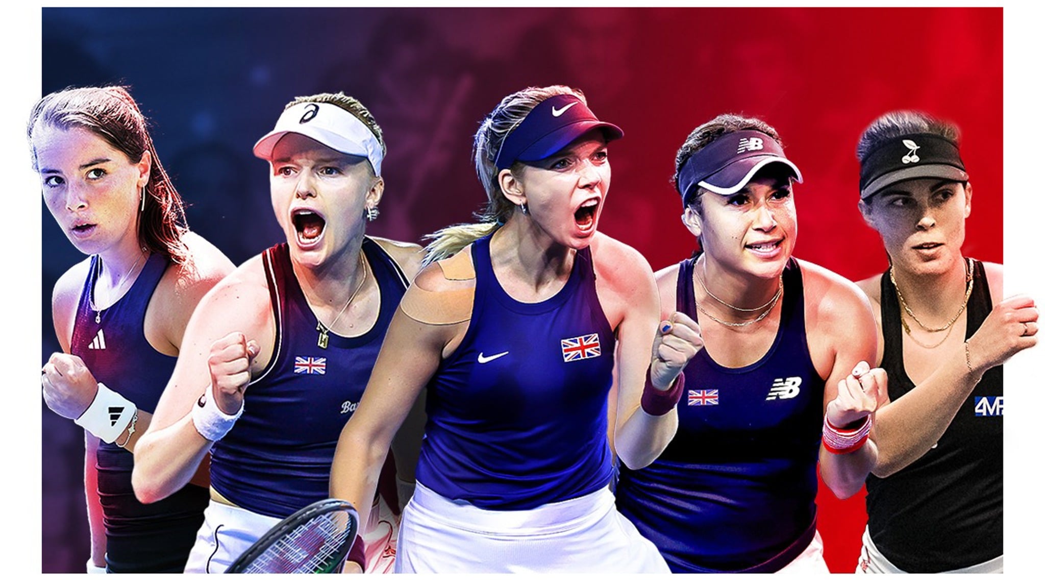 Billie Jean King Cup 2023: Boulter, Burrage, Dart, Watson & Lumsden join Lexus Billie Jean King Cup Team for Play-Off tie against Sweden