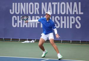 Oliver Bonding in action at the 18U Lexus Juior National Championships