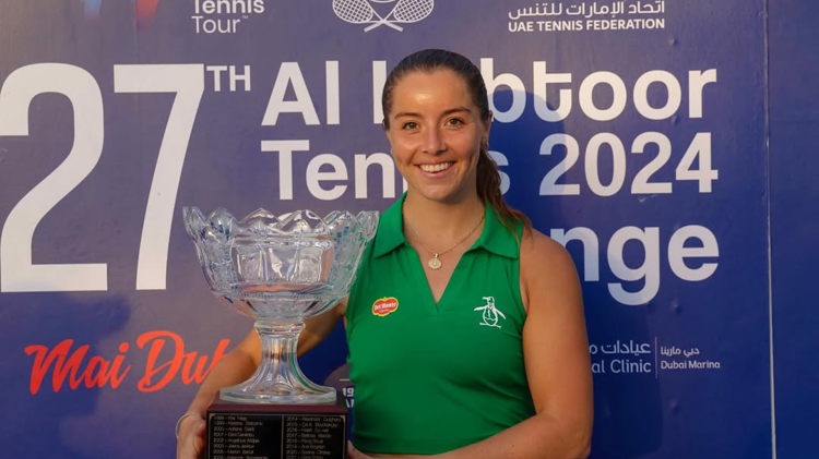 Jodie Burrage wins biggest title of her career at W100 Dubai