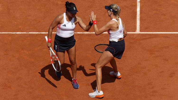 2024 Paris Olympics: Katie Boulter & Heather Watson ‘super proud’ despite quarter-final exit