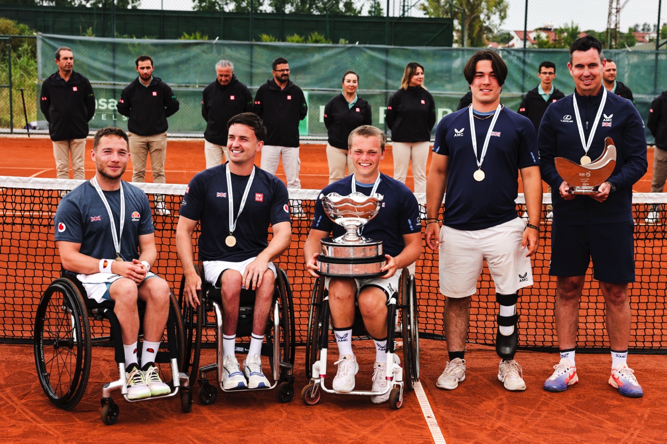 BNP Paribas World Team Cup 2024: Great Britain men's team lift fourth title after victory over Spain