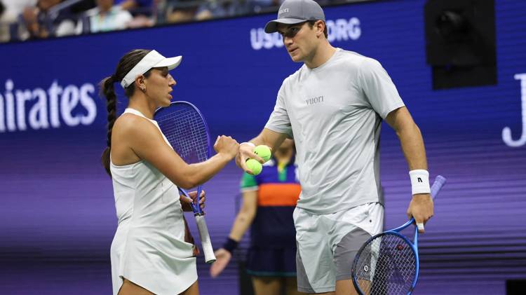 US Open 2025: Jack Draper & Jessica Pegula fall short in mixed doubles semi-final