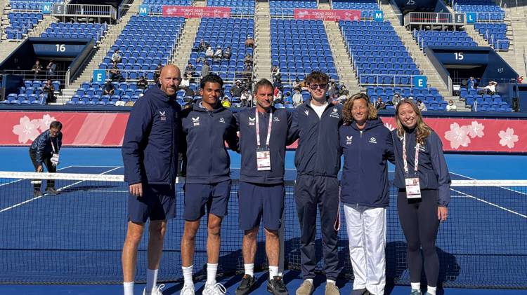 Great Britain Deaf Tennis team fly the flag in Tokyo
