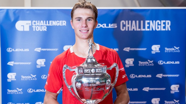 Norwegian ace Budkov Kjaer takes home first Challenger title at Lexus Glasgow Challenger