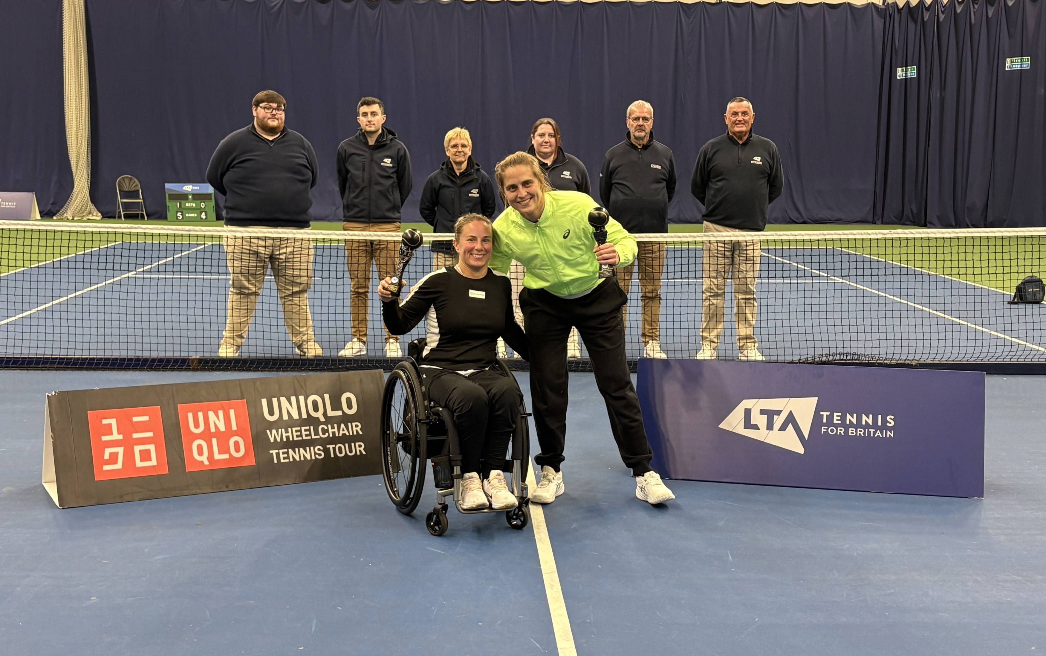 Greg Slade & Lucy Shuker claim first titles of the season at Bolton Indoor WT 175