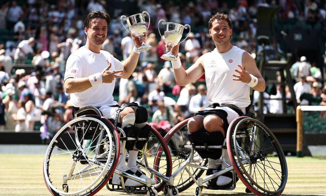 Wimbledon 2026: Alfie Hewett & Gordon Reid win seventh doubles title