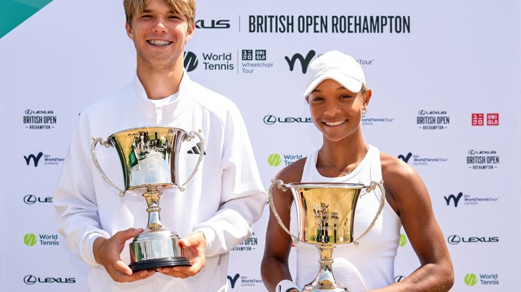Lexus British Open Roehampton 2026: Janae Preston and Michael Antonius crowned junior singles champions