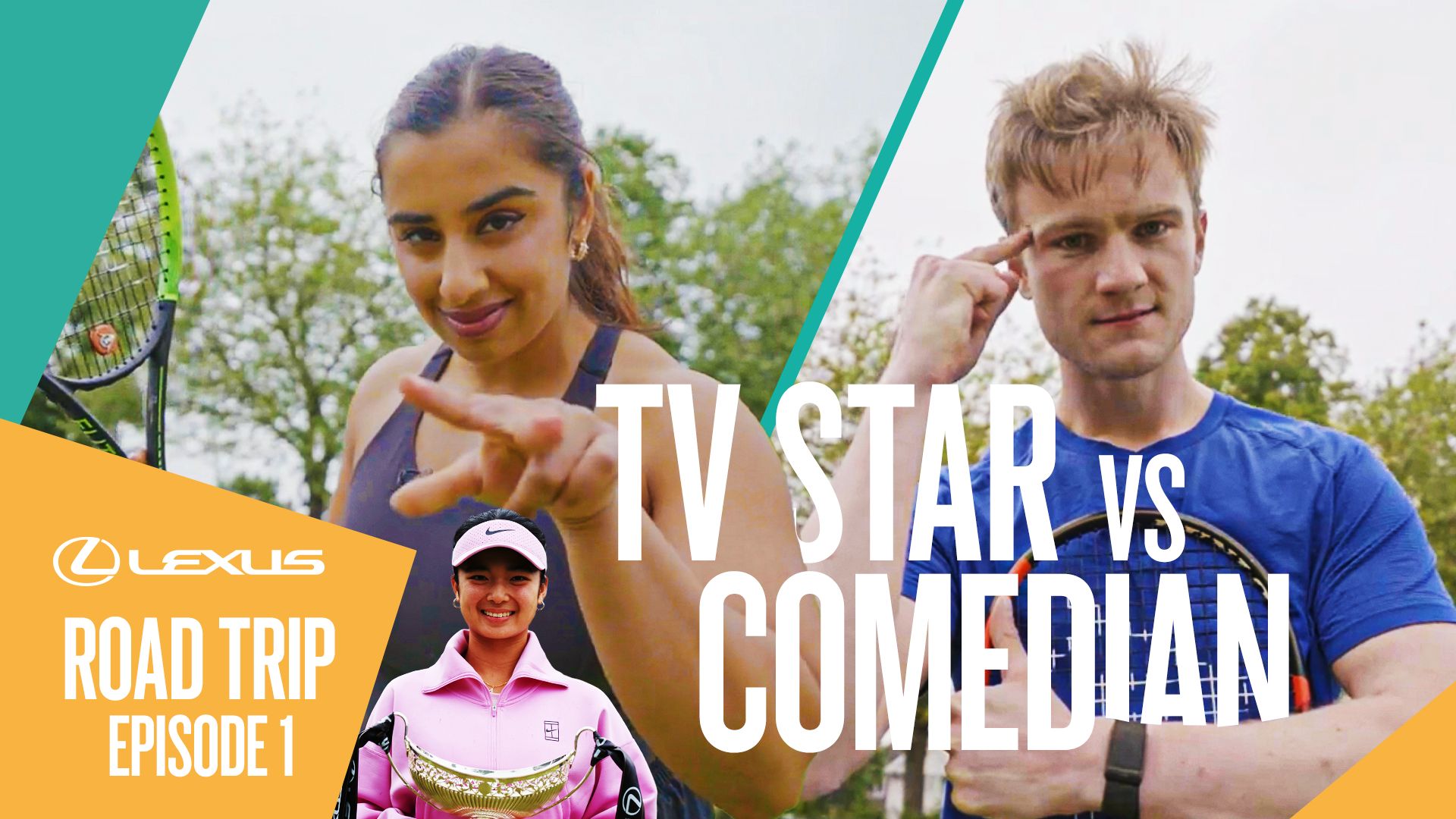 Lexus Road Trip: Tour the grass court season with Josh Berry & special guests