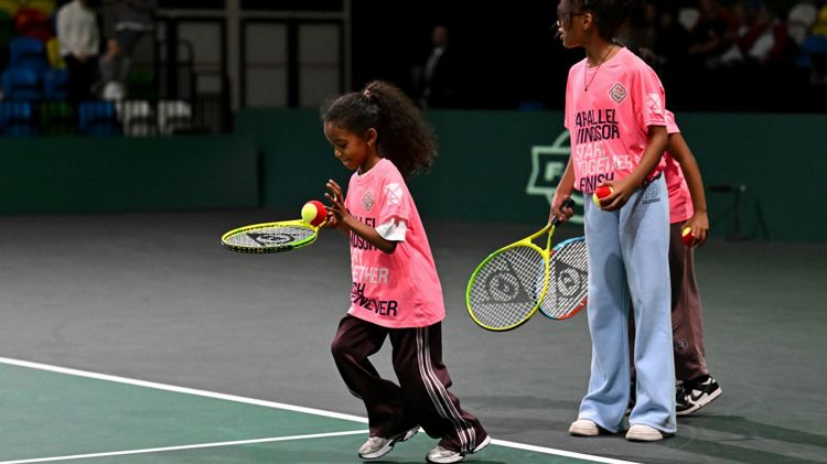Rally Together London showcased at the Davis Cup