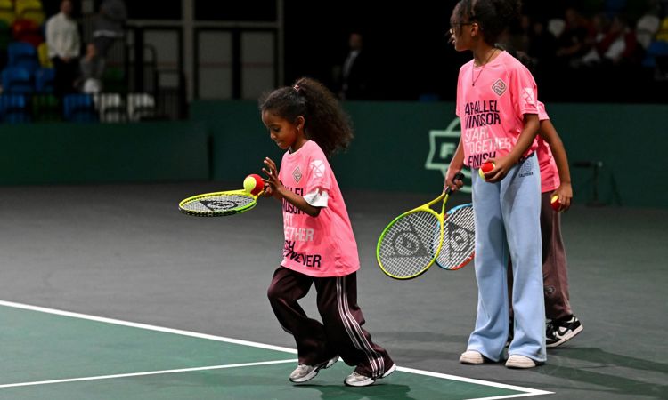 Rally Together London showcased at the Davis Cup