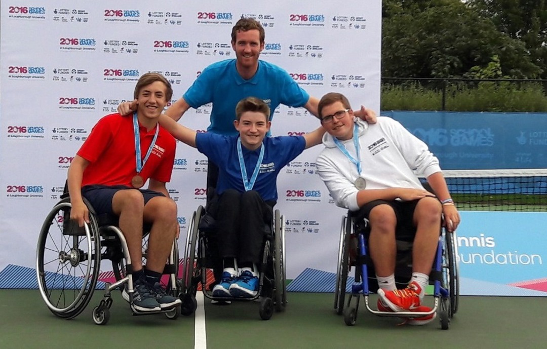 School Games 2016 Boys' Singles medallists web