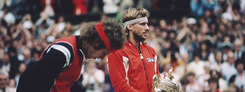 Borg McEnroe at Wimbledon 1980