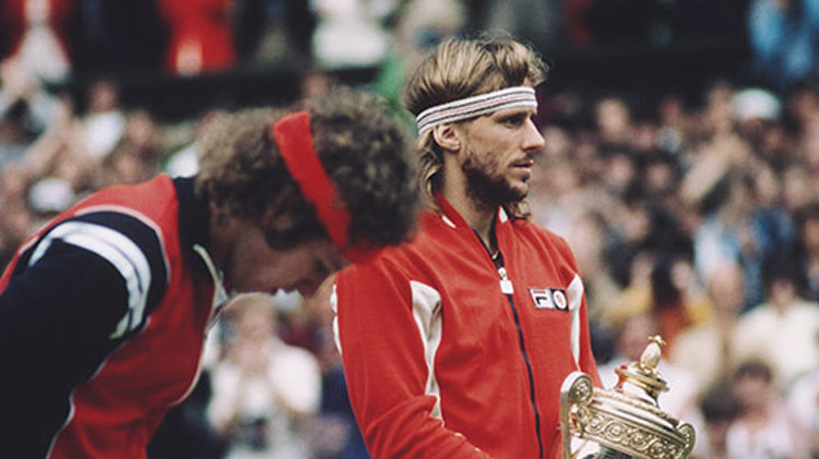 Borg McEnroe at Wimbledon 1980