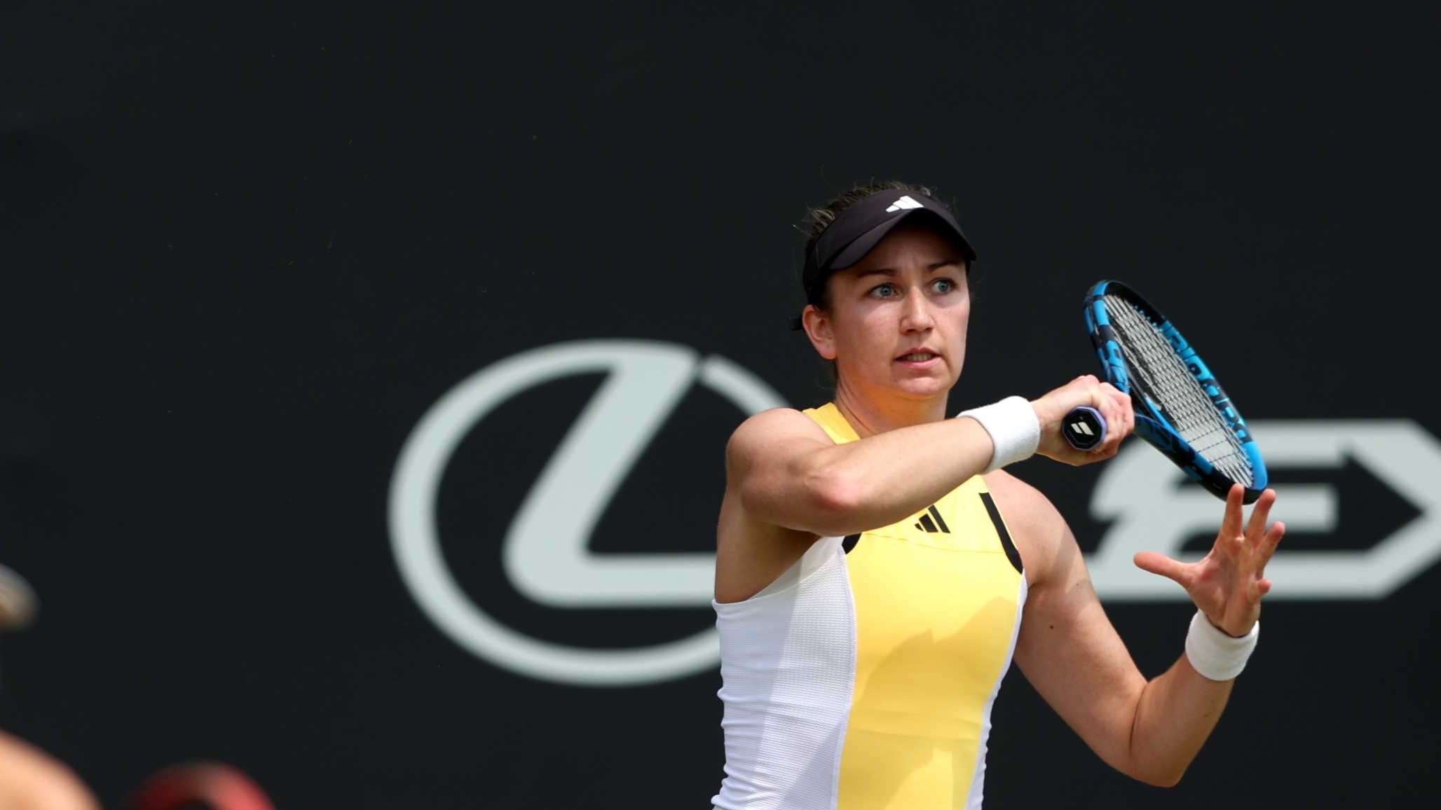 British tennis player Olivia Nicholls