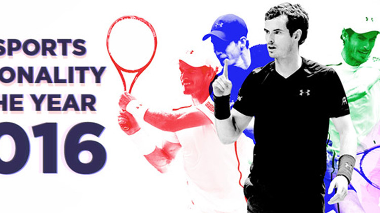 Andy Murray BBC Sports Personality of the Year 2016 graphic