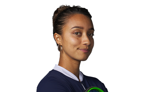 A headshot of British tennis player Eden Silva.