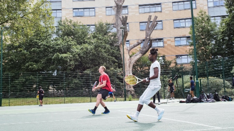 People playing in Lewisham Park