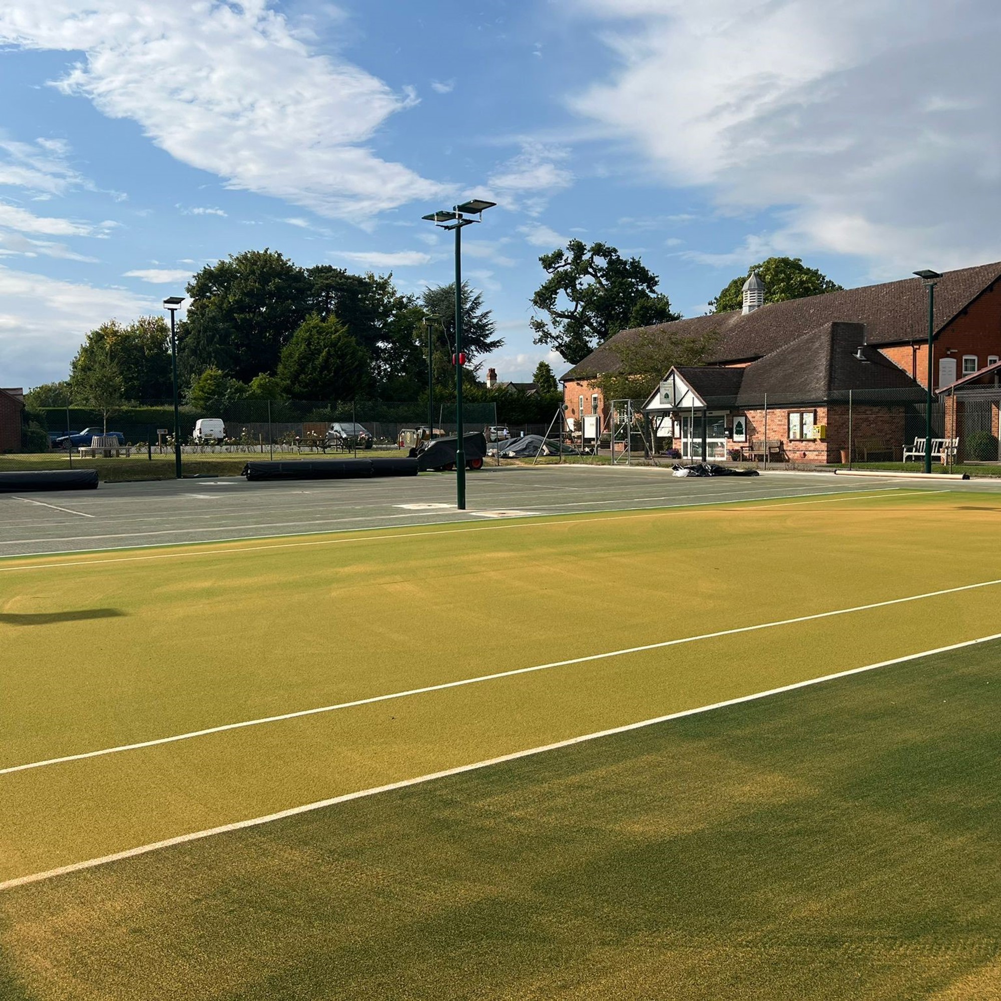 Claverdon Lawn Tennis Club's courts 